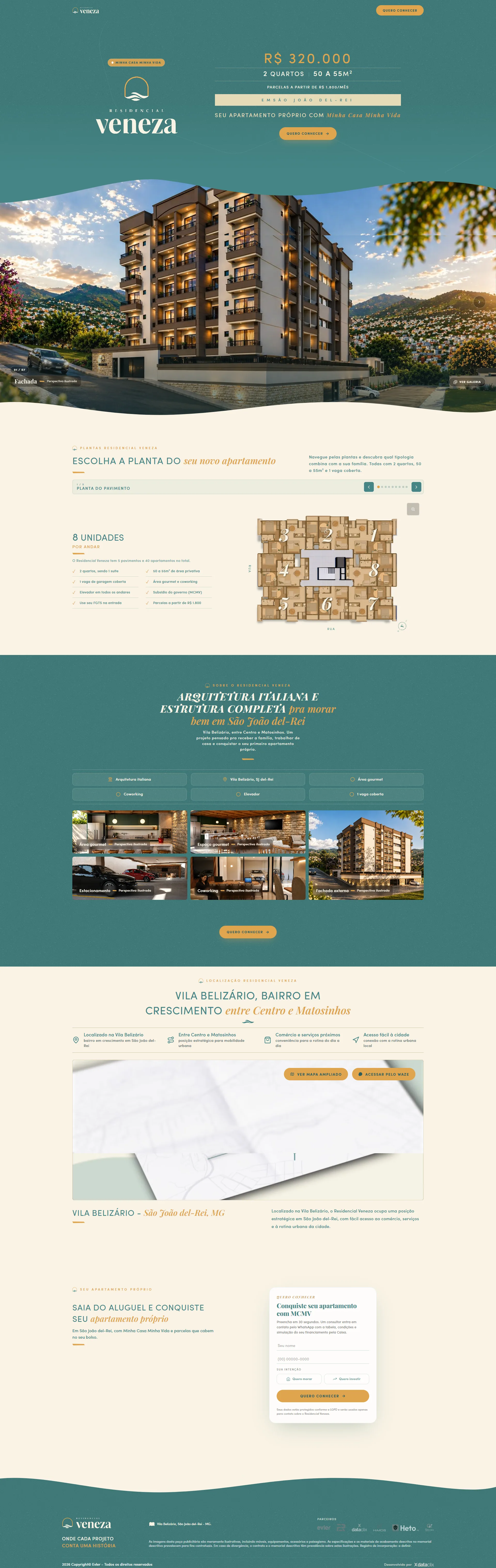 Website Empreendimento Residencial Veneza